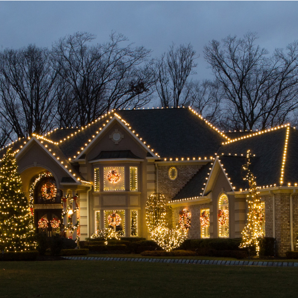 Holiday Lighting Services Showcase Variety of professional outdoor holiday lighting displays in Minnesota neighborhoods